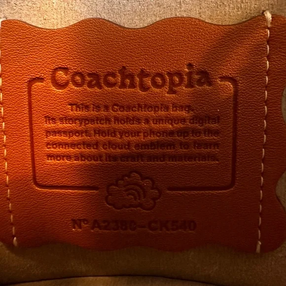 Wavy Dinky In Coachtopia Leather With Upcrafted Scrap Binding - Picture 9 of 13